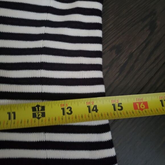 NWT Talbots XS Women's Black White Striped Blazer Suit Jacket - Picture 13 of 14